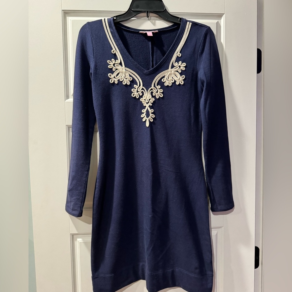 Lilly Pulitzer dress long sleeve size XS